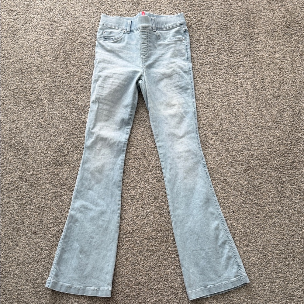 SPANX Light Denim Flare Jeans